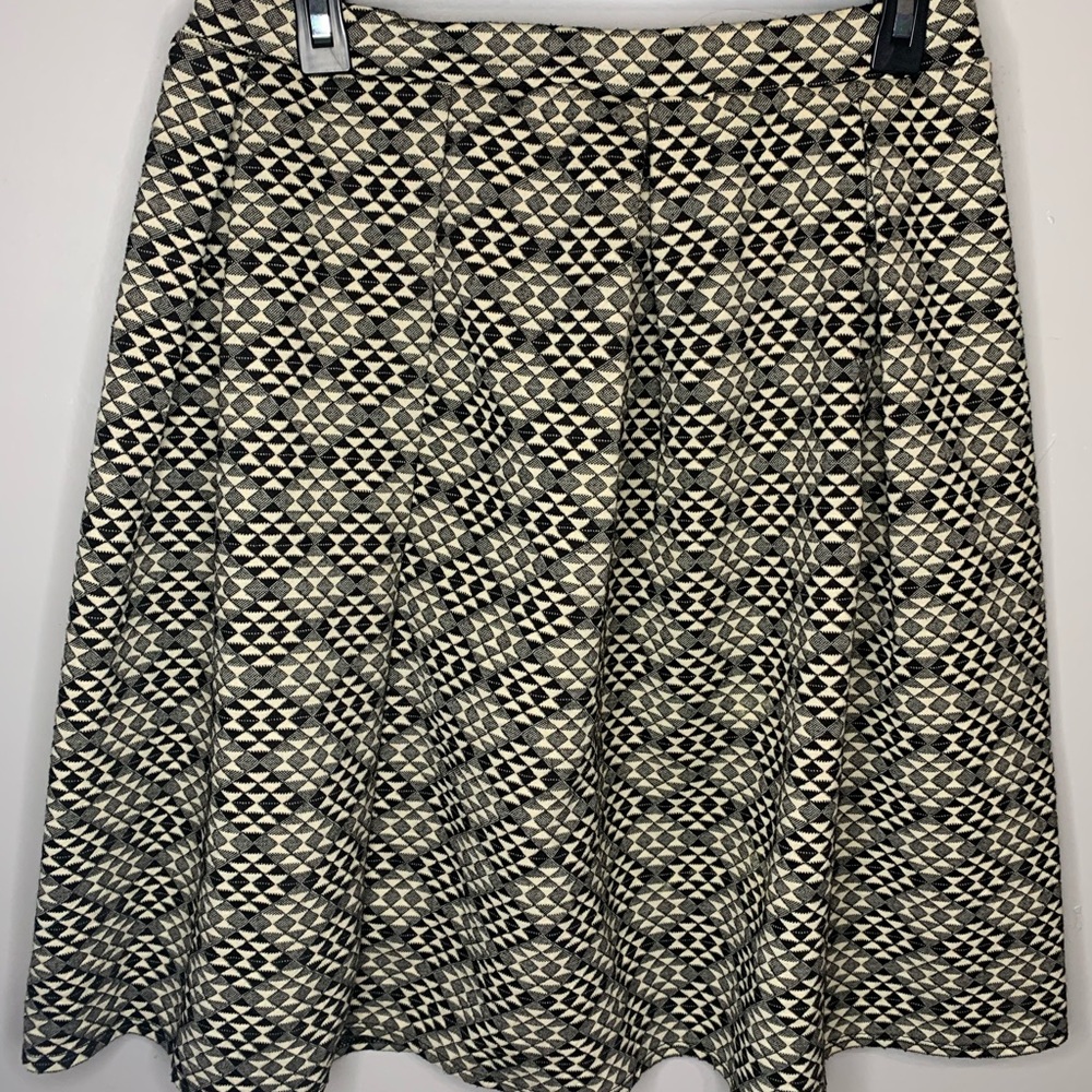 Knee length skirt